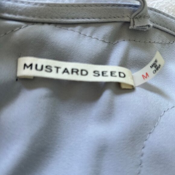 Mustard Seed Lilac and black lace evening dress or negligee - Picture 8 of 9